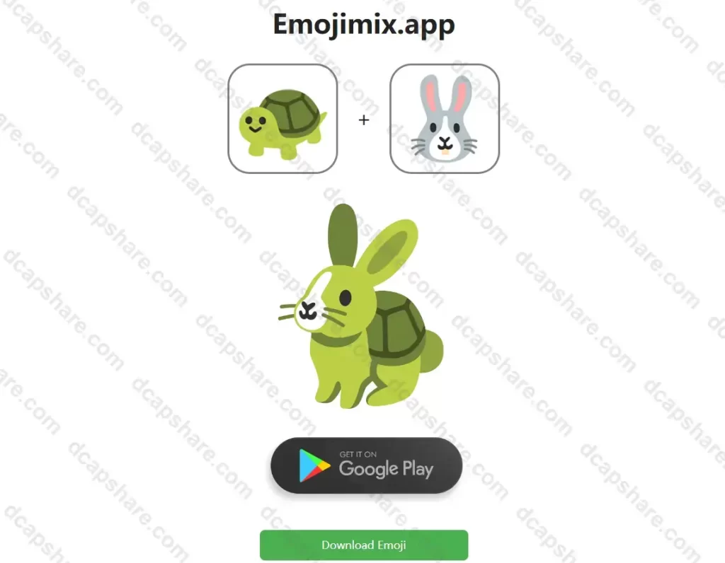 Emoji合成器多个emoji合并工具:Emojimix